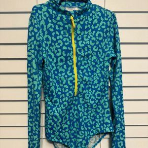 Mini Boden One Piece swimsuit/rashguard size 11-12